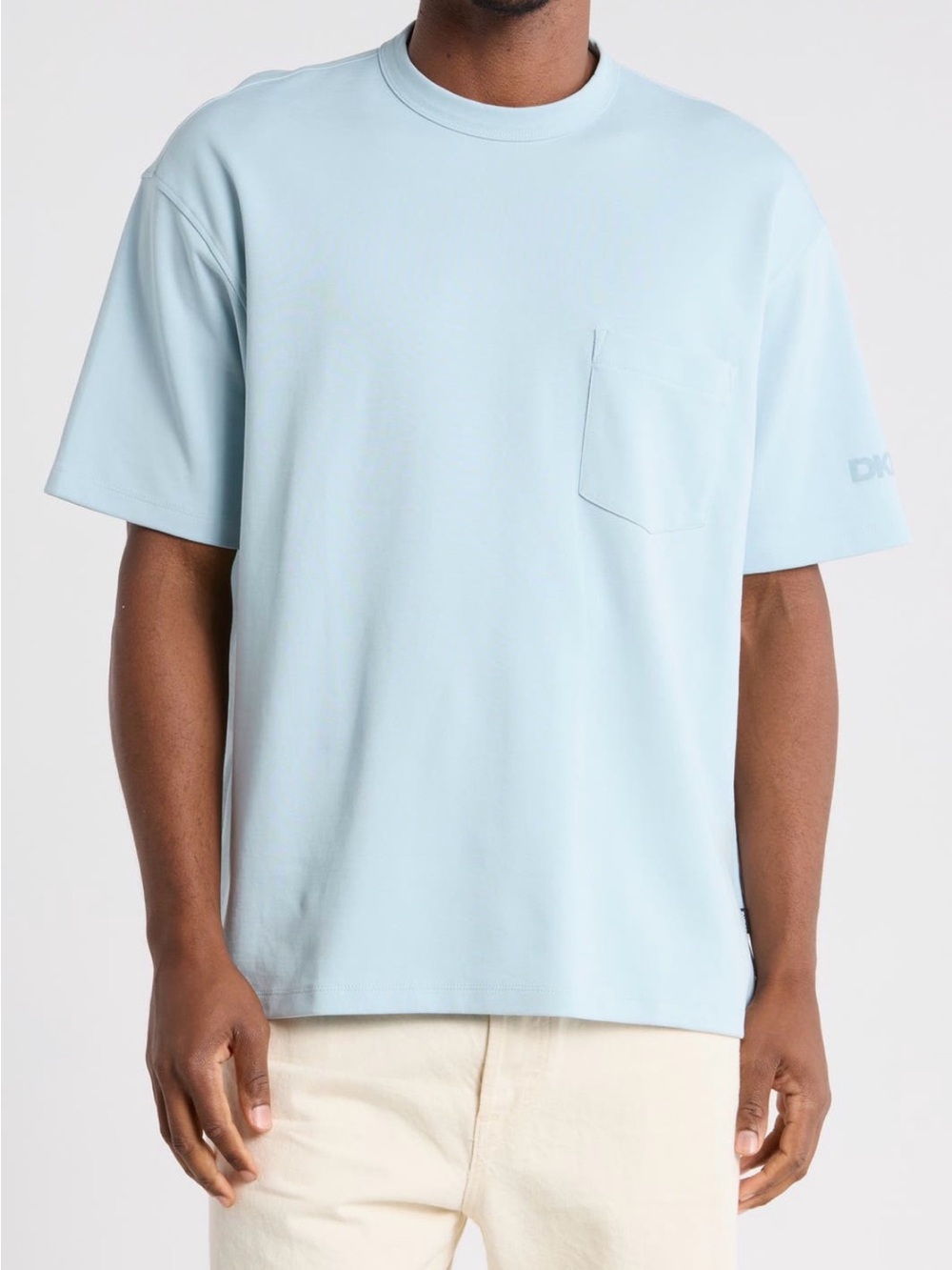 DKNY Men’s Oversized T-Shirt - Sterling Blue - Large